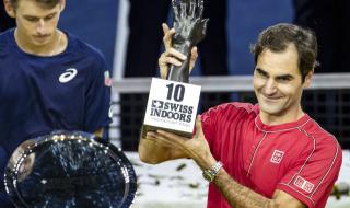 Роджър Федерер пак влезе в историята