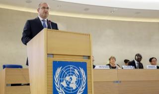 Радев в Женева: Защитата на човешките права е непостижима без мир