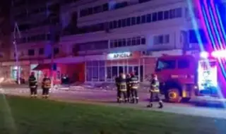 Drone hits residential building in Romanian city of Galati, two injured, 70 evacuated 