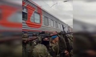Бунт на мобилизирани в руската армия