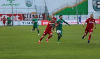 Локомотив се добра до точка в Стара Загора