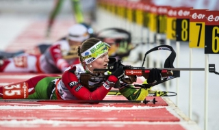 Първи точки за Стоянова в биатлона