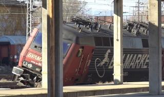 Дерайлиралият локомотив в Пловдив същият от инцидента в Хитрино