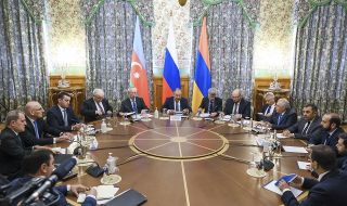 На тристранна среща в Москва! Азербайджан и Армения сближиха позиции за Нагорни Карабах