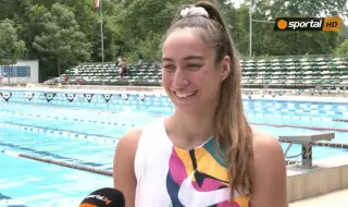 Diana Petkova's record at the European Swimming Championships in Paris