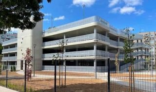 Готов е първият етажен паркинг в София