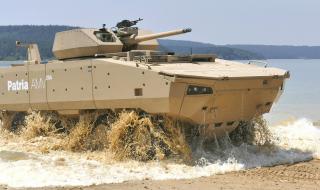 Patria представи предложението си за местно производство на нова бойна машина