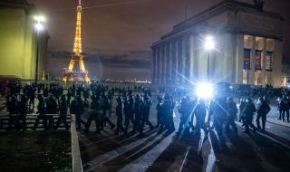 Протест на полицаи във Франция