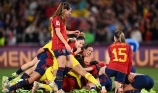 Испания е новият световен шампион по футбол за жени след победа над Англия