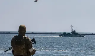 Украински дронове удариха 20 руски кораба в Черно море 