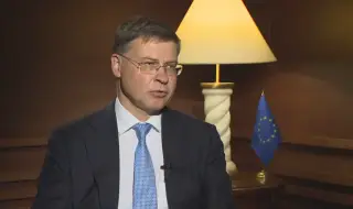 Еврокомисарят Валдис Домбровскис: Еврозоната става все по-силна, за България ще има ясни икономически ползи
