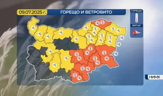 Времето днес, прогноза за сряда, 9 юли: Леко захлаждане, на места с краткотрайни валежи