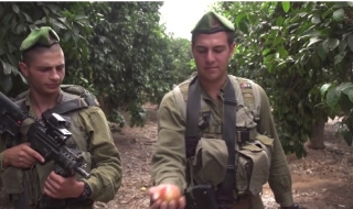 Армията на Израел посреща Нова година (Видео)