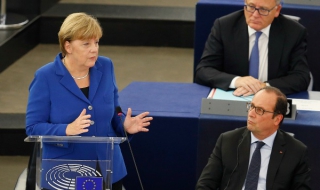 Ангела Меркел и Франсоа Оланд призоваха за по-обединена Европа