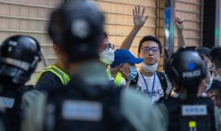 Нов протест в Хонконг