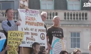 Лондончани протестираха срещу масовото ваксиниране