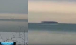 Мистериозен мрачен диск се появи над американско езеро (ВИДЕО)