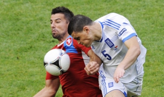 Два ранни гола на Чехия отказаха гърците