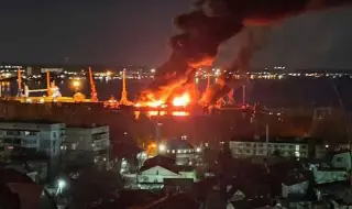 Русия заплаши жителите, които публикуват кадри от взривяването на кораба „Новочеркаск“