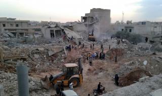 Силите на Асад пуснаха варелни бомби