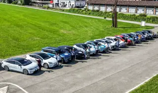 Обстоен тест на 13 електромобила, в който Tesla не доминира в нито една категория!