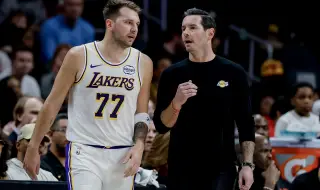 Лейкърс разгромиха Уориърс с впечатляваща игра на Дончич и Леброн