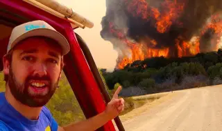 Хиляди евакуирани заради големите горски пожари в САЩ