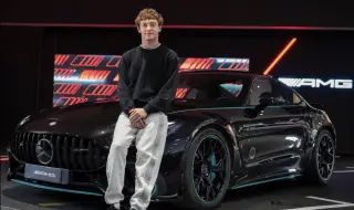 Пилот от Formula 1 блъсна чисто новия си лимитиран Mercedes