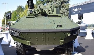 Бойната  машина Patria AMV XP e сред фаворитите в Словакия