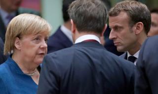 Меркел се разграничи от Макрон по отношение на НАТО