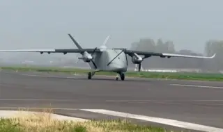 Първи полет на най-големия товарен дрон (ВИДЕО)