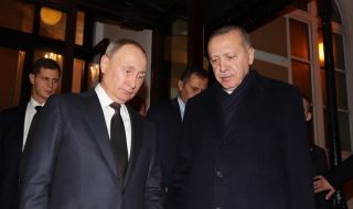 Путин и Ердоган правят първа копка на АЕЦ