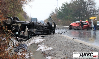Шофьор загина след челен сблъсък при Шереметя