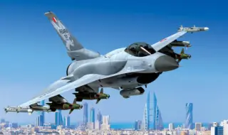 Американски изтребител F-16 се разби на западния бряг на Южна Корея