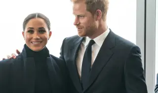 Принц Хари и Меган Маркъл посетиха бежанци от Газа в Йордания (ВИДЕО)