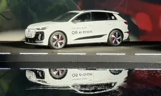 У нас пристигна изцяло новото Audi Q6 e-tron. Вижте и колко струва (ВИДЕО)