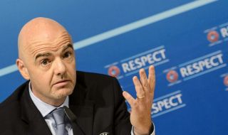 Президентът на ФИФА Джани Инфантино е уверен в победата си в предстоящите избори