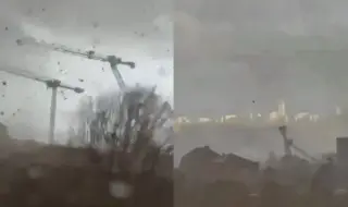 Торнадо уби строителен работник край Париж, четирима са тежко пострадали ВИДЕО