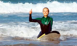 Доброволец за 6 месеца в сърф училище в Португалия