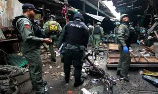 A series of insurgent attacks rocked southern Thailand