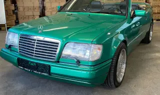 Супер рядък Mercedes W124 стана собственост на украински колекционер