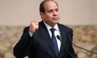 Президентът на Египет се опитва да осигури прекратяване на огъня в Газа