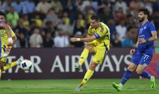 Кристиано Роналдо отново вкара, но Ал-Насър спря победния си ход