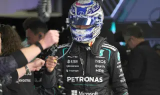 Кими Антонели избухна в сълзи след първата си победа (ВИДЕО)