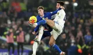 Лийдс и Илия Груев взеха точка от Челси, въпреки че губеха с 0:2 на "Стамфорд Бридж"