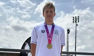 Дарен Кирилов постави нов национален рекорд на 200 м гръб в малък басейн