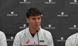 България и Дания завършиха 1:1 след първия ден на „Купа Дейвис“