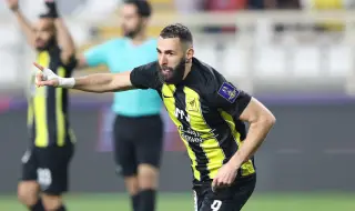 Ал-Итихад на Бензема изхвърли Ал-Насър на Роналдо и продължава напред в Кралската купа на шампионите