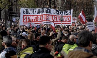 Хиляди хора протестират в Европа срещу ограниченията