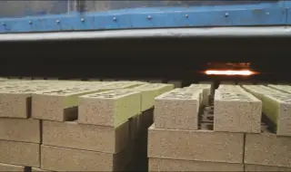 They have created "energy smart" bricks from clay, glass and ash 